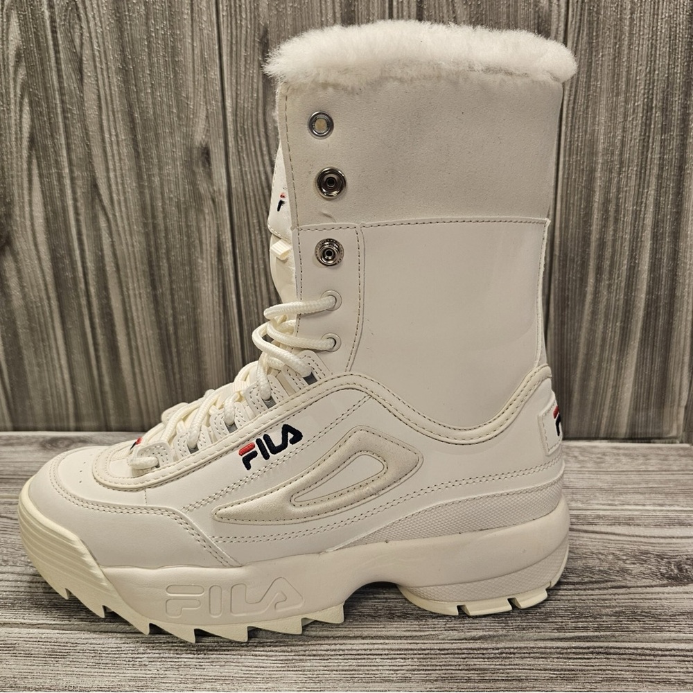 Fila Women's Cream Winter Boots